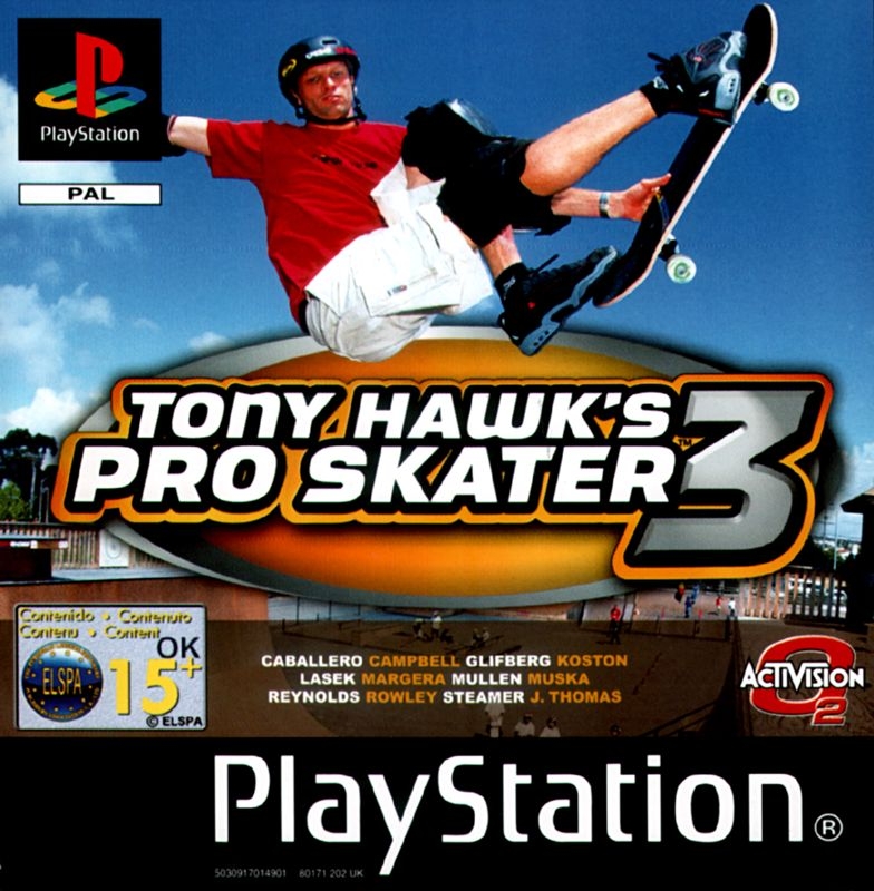 Tony hawk pro skater 3 ps2 discount